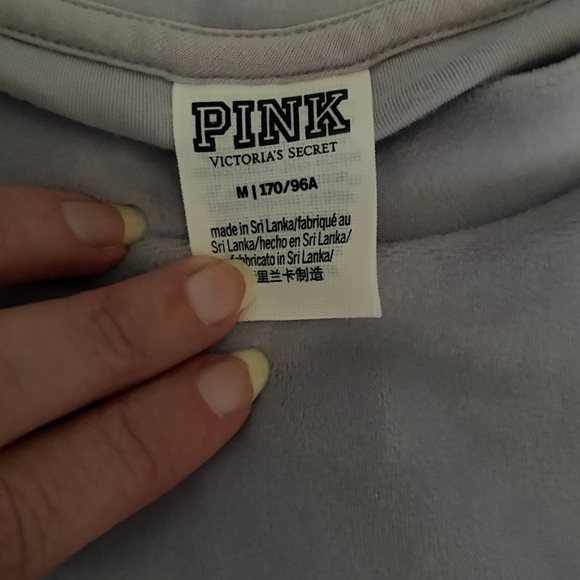 PINK Victoria's Secret Gray (purply) sweatsuit - Picture 4 of 6